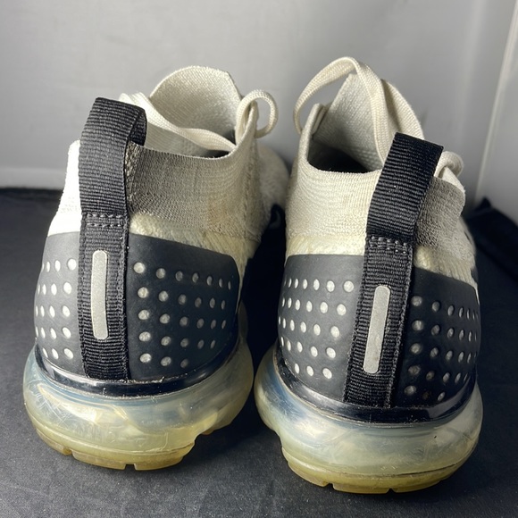 Nike Air Vapormax Flyknit 2 White Black Reverse Orca Mens Size 10 942842-103 - Picture 8 of 11